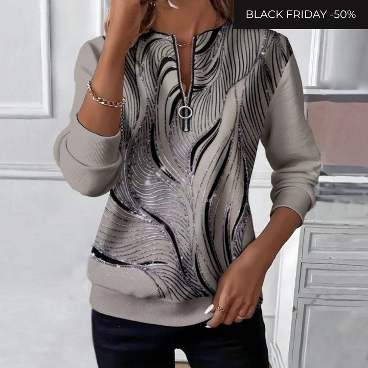 Sidonie | Sweat-Shirt Vintage Décontracté