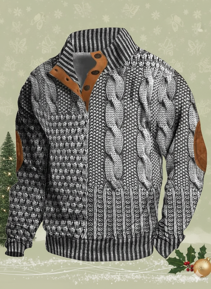 Georges | Pull Imprimé Vintage