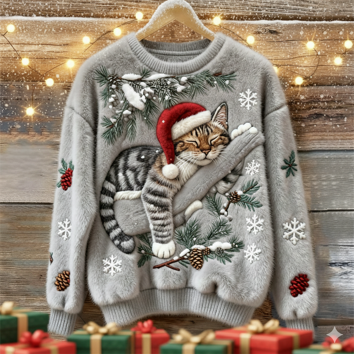 Élise | Pull de Noël pour Chats™