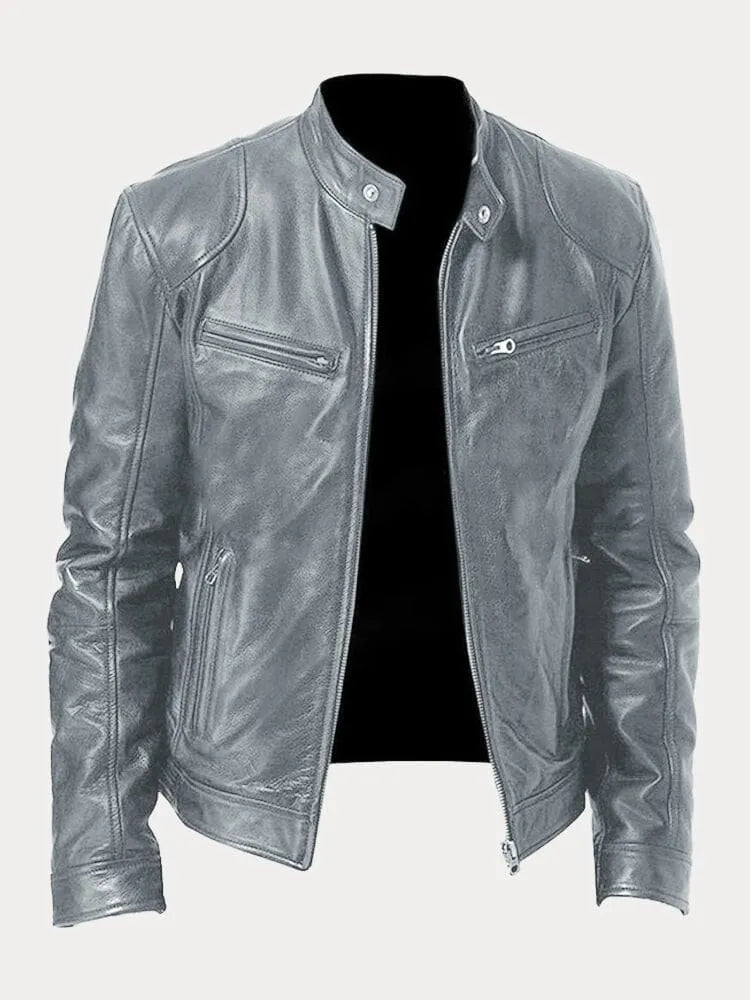 Veste en cuir