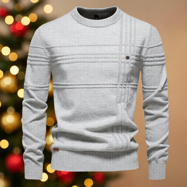 Burkhard | Pull-over pour homme élégant à carreaux