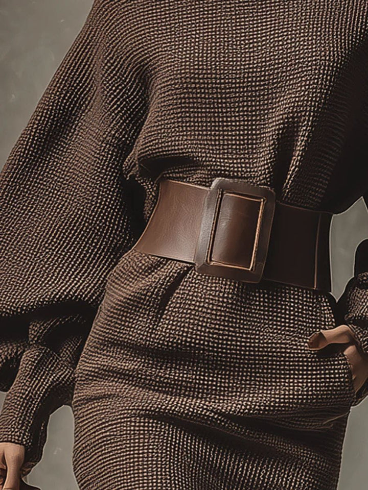 CLÉA | ROBE MAILLÉE COURTE